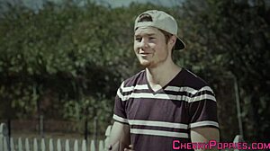 Teen Takes Creamy Cumshot