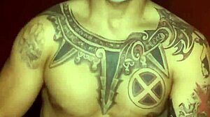 is that mexican guy in halloween costume masturbating his cock solo?