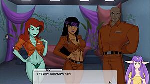 in something unlimited part 130, the character gets an anal orgasm from a monster cock