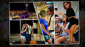 Nicole Heat in Best Porn Comic with Double Penetration and Swallow