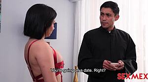 Ash and Love in lingerie blowjob scene 😍