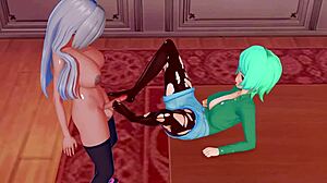 3d hentai big ass big tits sex futa with orgasm