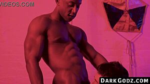 Ebony Hunks Seduce In Intense Bareback!