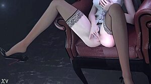 I am Miku, feeling the double pleasure