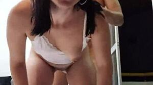 Keep fucking my tight ass, I'm cumming!