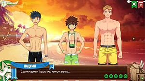 Game friends camp episode 19 night swimming