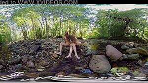 ana, molly, and belle having lesbian fun outdoors?