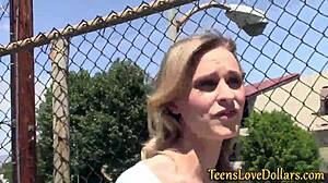 Teen Gets Facial For Cash