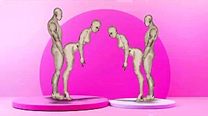 Twins' Passionate Fucking With Girls In Anime Hentai