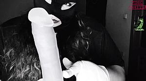 Fuming My Dildo Homemade Spanish Kinky Sex Chubby Masked Fat Amateurs