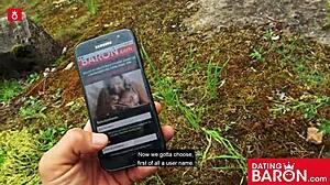 Gothic teen doreen meets on datingbaron for a date