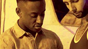 Ebony Hunks Seduce In Intense Bareback!