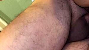 Naughty Brazilian couple feels intense passion in blowjob and anal fucking. Husband watches his wife with big tits get pounded.