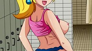 Princess Peach In Hentai Showing Big Tits And Ass