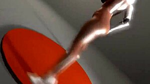 Haydee shakes huge ass hard