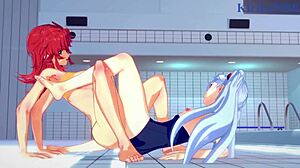 Ruri Hoshino And Festenia Muse Intense Lesbian Play!