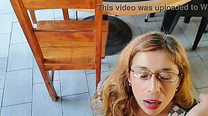 Submissive Secretary Cum Dump