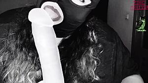 Fuming My Dildo Homemade Spanish Kinky Sex Chubby Masked Fat Amateurs