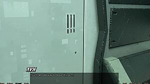 Stranded in space 94 - asian milf scientist showcases her project in sexy outfit.