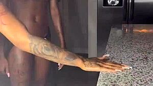 I'm strapping on and fucking my best friend's tight pussy for the first time.