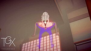 Fantasy Girl In Anime Hentai Game Outfit