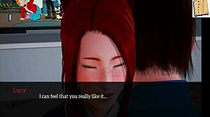 Small Tits In Hentai Cartoon Family Scene With Detailed Action