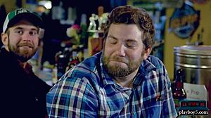 Bold femdom comedy show improvises 50 shades of fetish reality with blonde dominatrix.