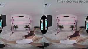 WetVR extreme flexible Sophia Sultry stretched out in VR porn!