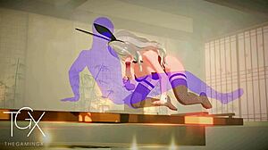 Fantasy Girl In Anime Hentai Game Outfit