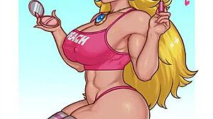 Princess Peach In Hentai Showing Big Tits And Ass