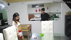 i serve hot food to my stepbrother but end up assfucking him doggystyle