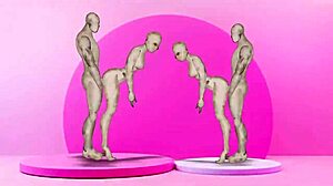 Twins' Passionate Fucking With Girls In Anime Hentai