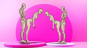 Twins' Passionate Fucking With Girls In Anime Hentai