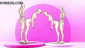 Twins' Passionate Fucking With Girls In Anime Hentai