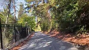 Four Lone Rangers Feed Beach Girl Their Hard Dicks!