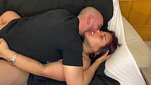 my step-sisters new friend asks me to eat her tits when alone