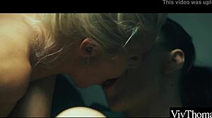 lick my ass and pussy, busty mature lesbian says