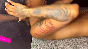 I'm strapping on and fucking my best friend's tight pussy for the first time.