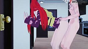 Kushina uzumaki and sarada uchiha in full movie fantasy