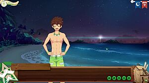 Game friends camp episode 19 night swimming