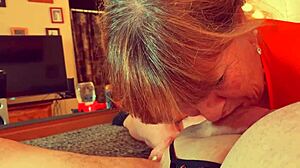 Granny velma dinkley closeup blowjob pov!