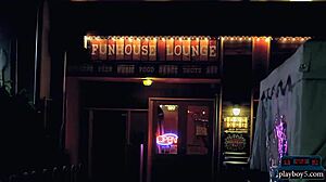 Bold femdom comedy show improvises 50 shades of fetish reality with blonde dominatrix.