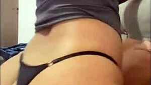 i sit nicely on the well-endowed baiano's big cock