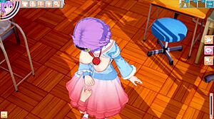 【エロゲーコイカツ！】東方 古明地さとりにおっぱい揉みまくりh！3dcg巨乳アニメ動画 東方プロジェクト 【ヘンタイゲーム】