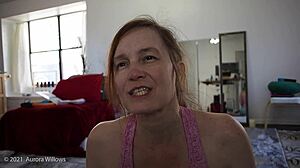 She says, 'Yoga lesson 364 with femdom milf.'