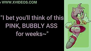 amy rose caught fingering her asshole with suggestive joi instructions