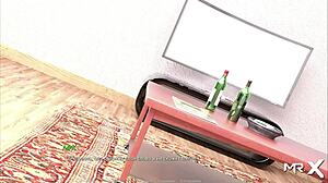 Intense Fucking Of Girlfriend After Dinner Lesson