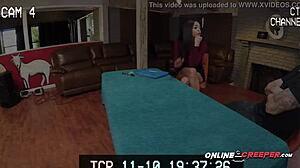 Online Dating Turns Wild For Teen Babe.