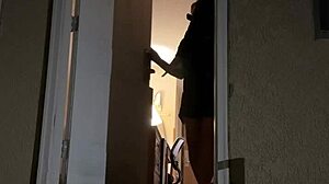 Couple Tries To Get Caught Having Sex In Hotel Doorway