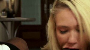 white teen gets intensely fucked during her uber ride